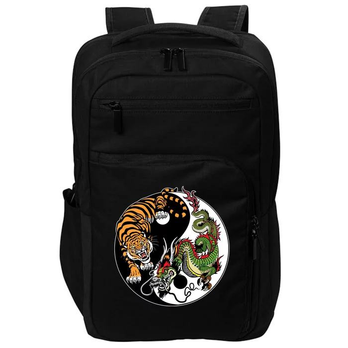 Ying Yang Tiger Dragon Impact Tech Backpack