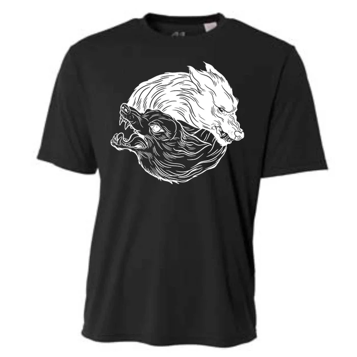 Ying Yang Wolves Cooling Performance Crew T-Shirt