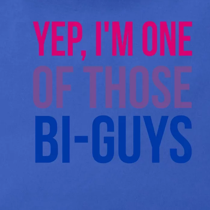 Yep I'm One Of Those Bigiftguys Funny Bisexual Lgbtqia Pride Gift Zip Tote Bag