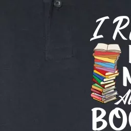 Yes I Really Do Need All These Books Softstyle Adult Sport Polo