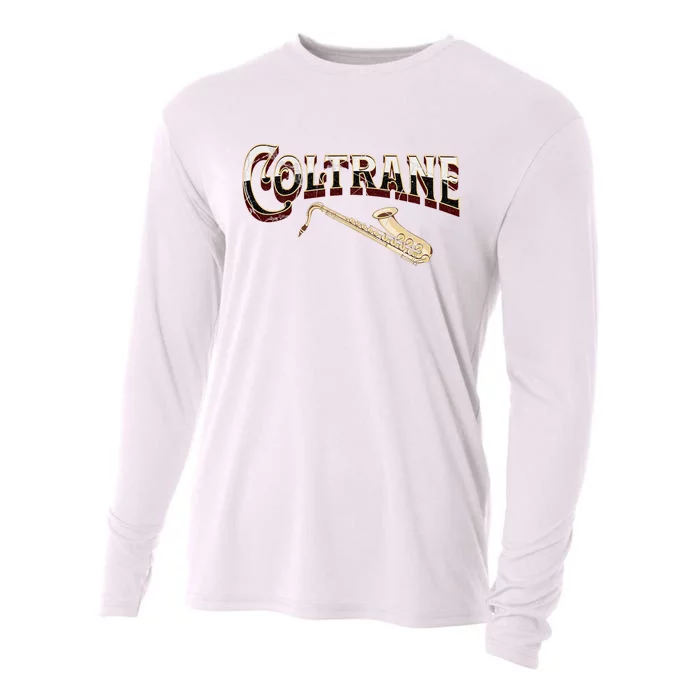 Yes I Speak Coltrane Jazz Music Lover Cooling Performance Long Sleeve Crew