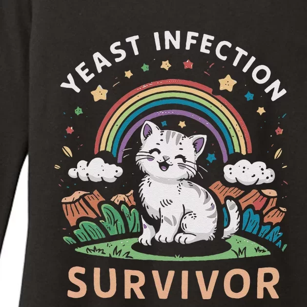 Yeast Infection Survivor Womens CVC Long Sleeve Shirt