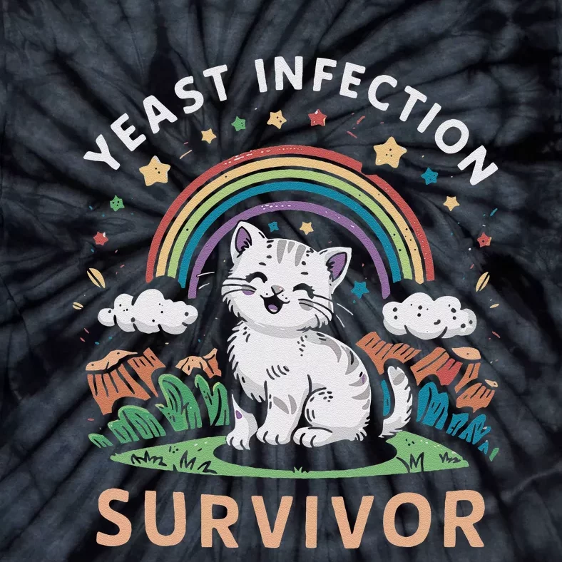 Yeast Infection Survivor Tie-Dye T-Shirt