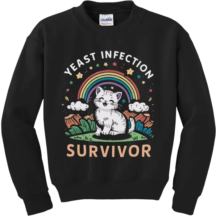 Yeast Infection Survivor Kids Sweatshirt