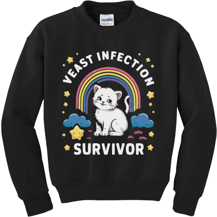 Yeast Infection Survivor Kids Sweatshirt