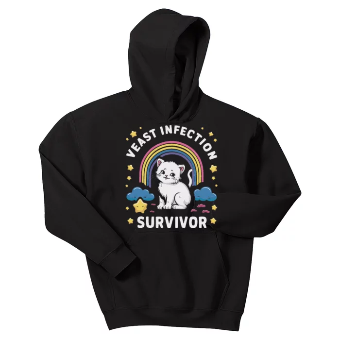 Yeast Infection Survivor Kids Hoodie