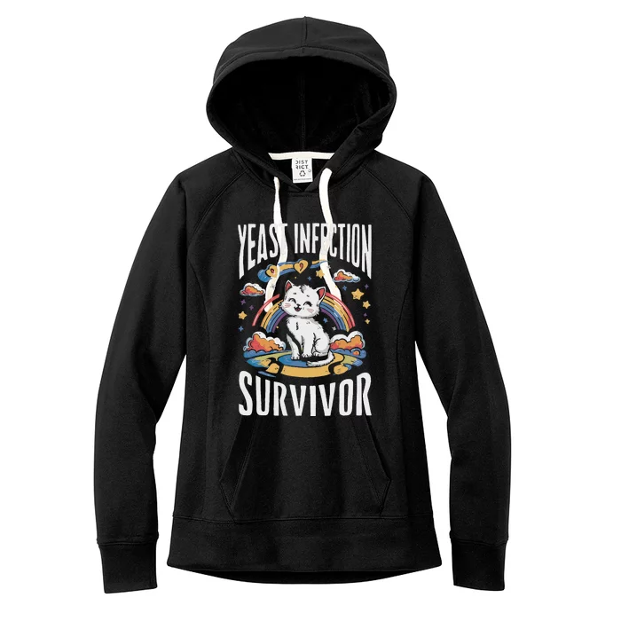 Yeast Infection Survivor Women's Fleece Hoodie