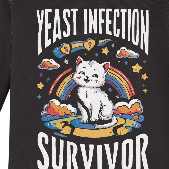 Yeast Infection Survivor Baby Long Sleeve Bodysuit