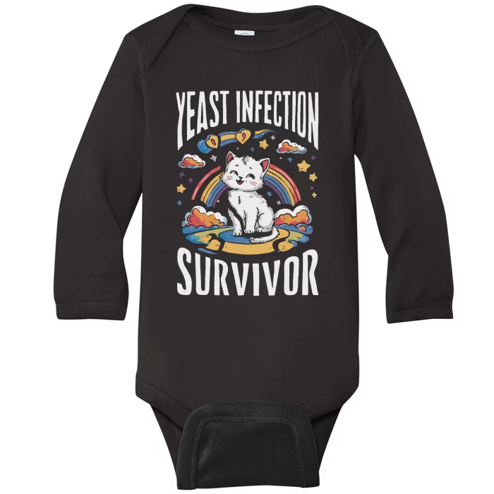 Yeast Infection Survivor Baby Long Sleeve Bodysuit