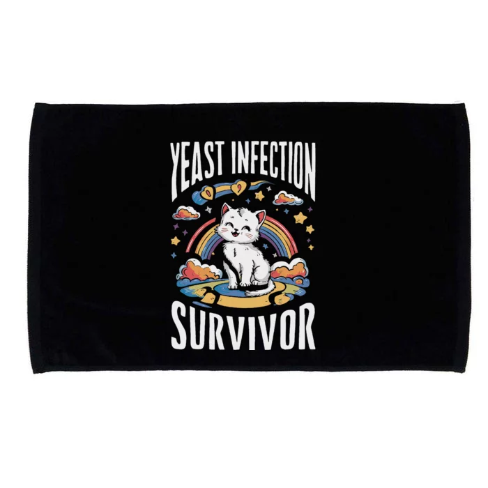 Yeast Infection Survivor Microfiber Hand Towel