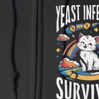 Yeast Infection Survivor Full Zip Hoodie