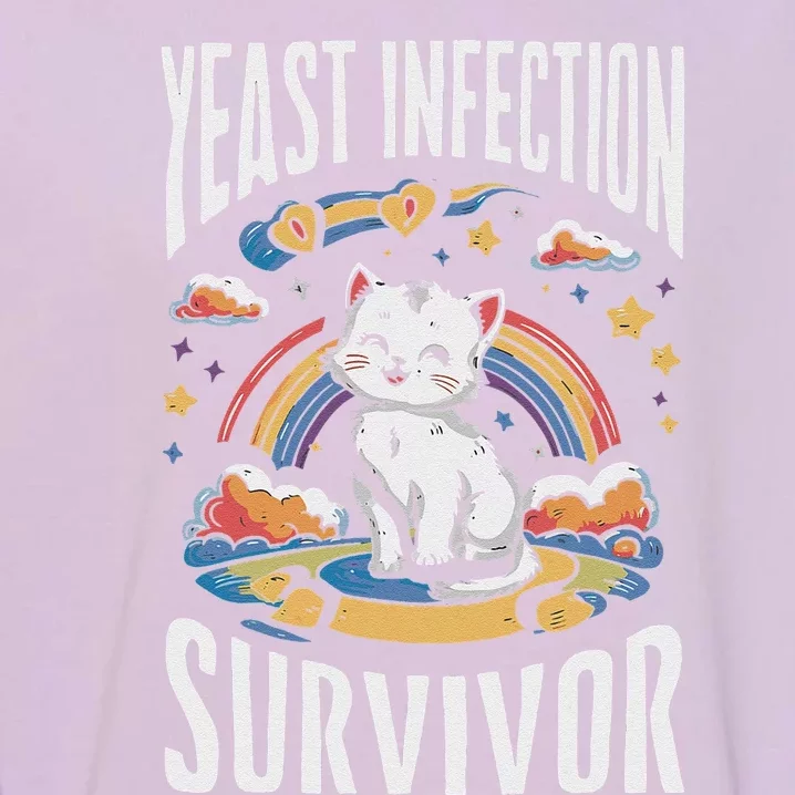 Yeast Infection Survivor Garment-Dyed Sweatshirt