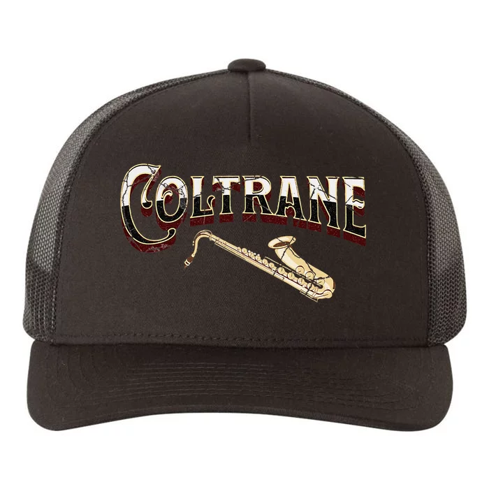 Yes I Speak Coltrane Jazz Music Lover Yupoong Adult 5-Panel Trucker Hat