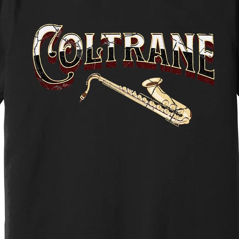 Yes I Speak Coltrane Jazz Music Lover Premium T-Shirt