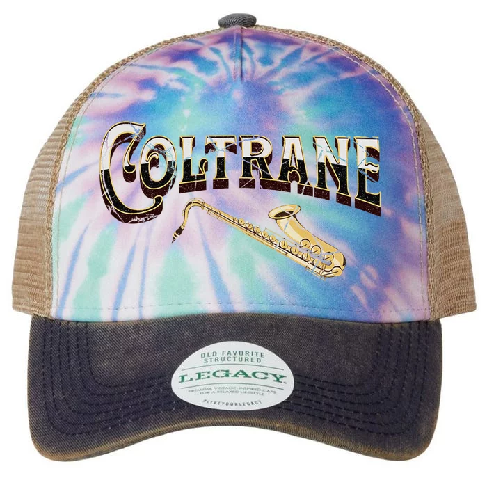 Yes I Speak Coltrane Jazz Music Lover Legacy Tie Dye Trucker Hat