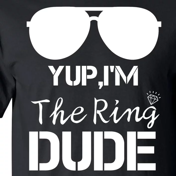 Yup I'm The Ring Dude | Cool Ring Bearer Wedding Gift Tall T-Shirt