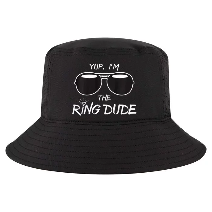 Yup IM The Ring Dude Funny Ring Bearer Cool Comfort Performance Bucket Hat