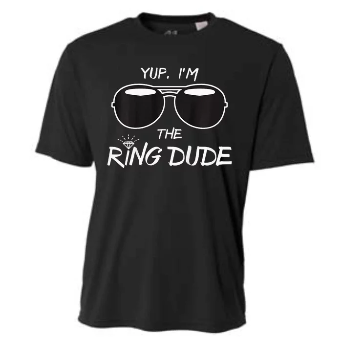 Yup IM The Ring Dude Funny Ring Bearer Cooling Performance Crew T-Shirt