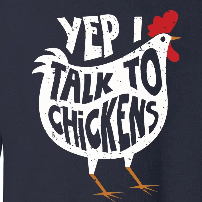 Yep I Talk To Chickens Shirts Cute Chicken Buffs Tee Gift Toddler Sweatshirt