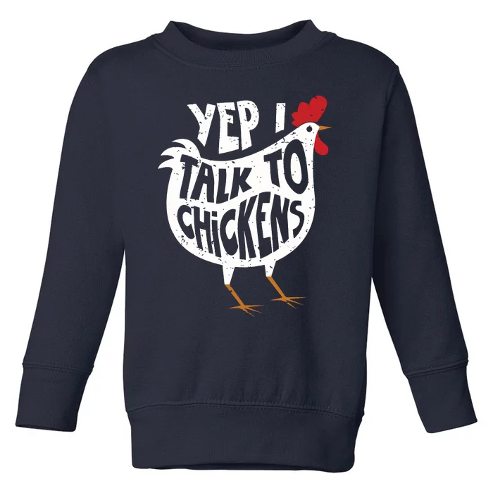 Yep I Talk To Chickens Shirts Cute Chicken Buffs Tee Gift Toddler Sweatshirt