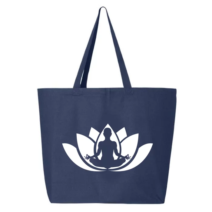 Yoga Instructor Trainer Teacher Namaste Yoga Gift 25L Jumbo Tote