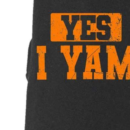 Yes I Yam Thanksgiving Halloween Matching Couple Doggie 3-End Fleece Hoodie