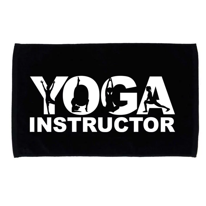 Yoga Instructor Yoga Teacher Yoga Instructors Gift Microfiber Hand Towel