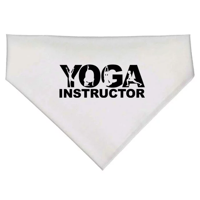 Yoga Instructor Yoga Teacher Yoga Instructors Gift USA-Made Doggie Bandana