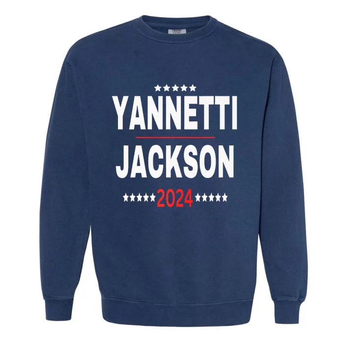 Yannetti Jackson 2024 Vote For Your Favorite Defense Team! Garment-Dyed Sweatshirt