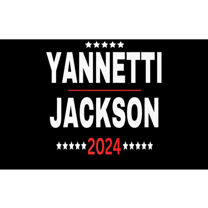 Yannetti Jackson 2024 Vote For Your Favorite Defense Team Bumper Sticker