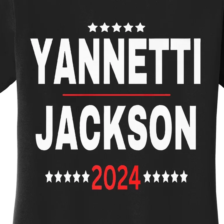 Yannetti Jackson 2024 Vote For Your Favorite Defense Team Women's T-Shirt