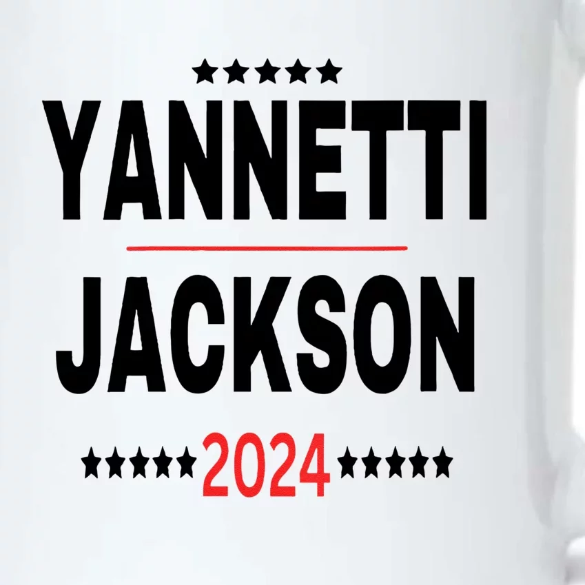 Yannetti Jackson 2024 Vote For Your Favorite Defense Team! Black Color Changing Mug