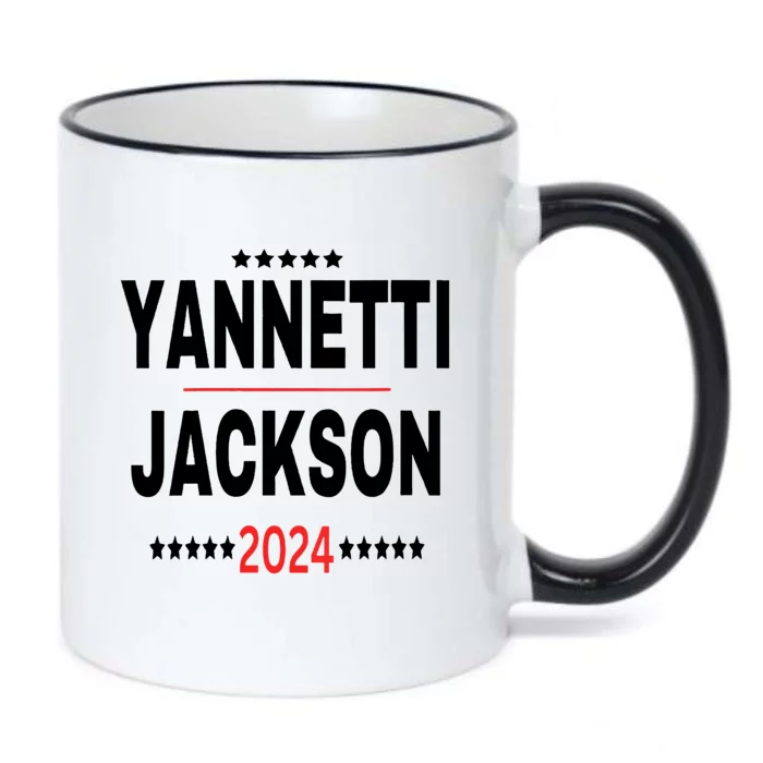 Yannetti Jackson 2024 Vote For Your Favorite Defense Team! Black Color Changing Mug