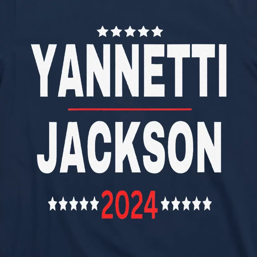 Yannetti Jackson 2024 Vote For Your Favorite Defense Team! T-Shirt