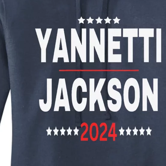 Yannetti Jackson 2024 Vote For Your Favorite Defense Team! Women's Pullover Hoodie