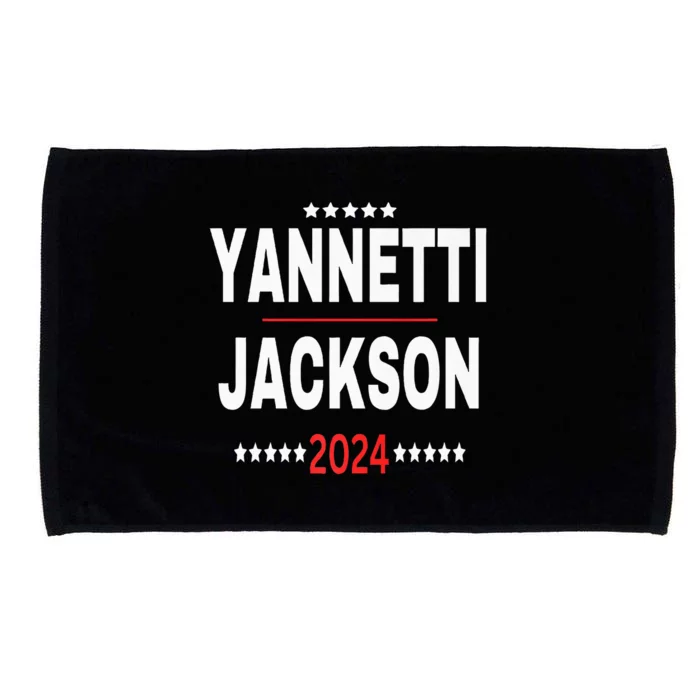 Yannetti Jackson 2024 Vote For Your Favorite Defense Team Microfiber Hand Towel