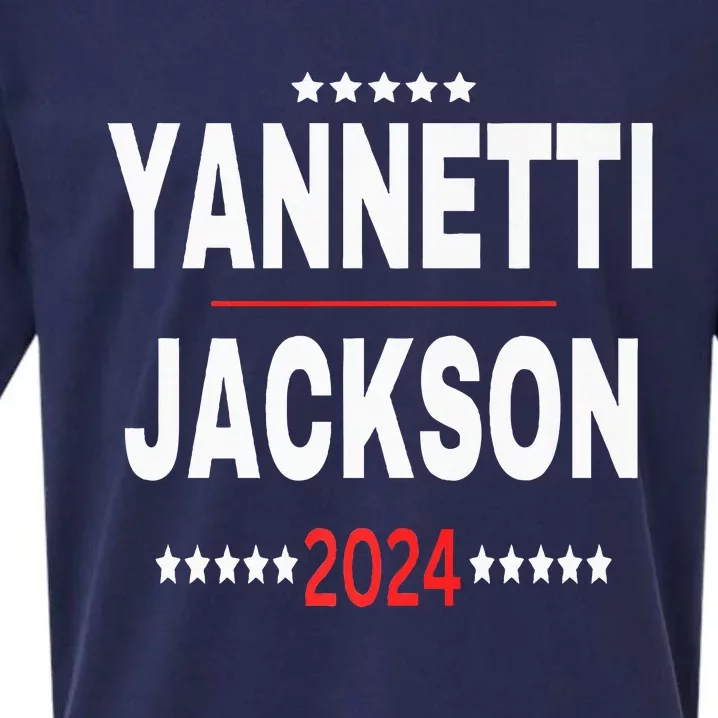 Yannetti Jackson 2024 Vote For Your Favorite Defense Team Sueded Cloud Jersey T-Shirt