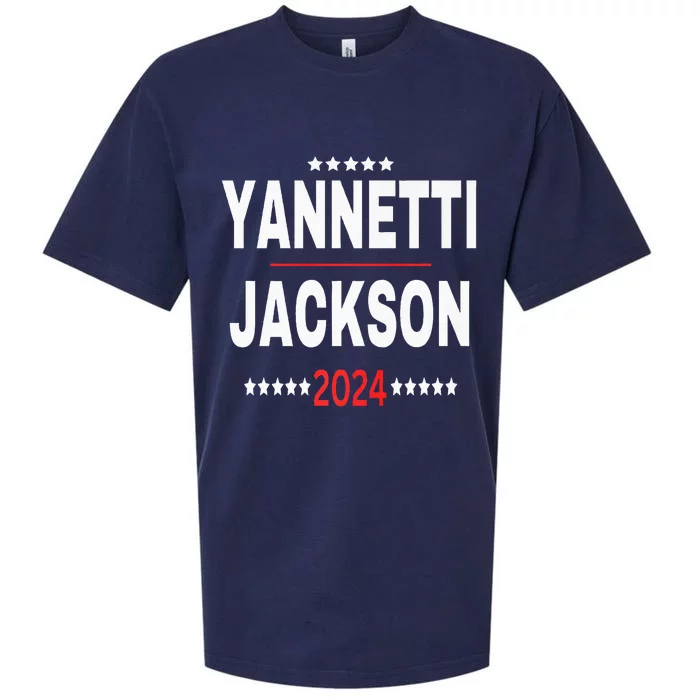 Yannetti Jackson 2024 Vote For Your Favorite Defense Team Sueded Cloud Jersey T-Shirt