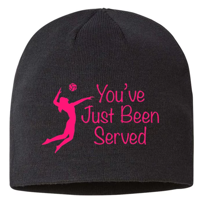 You've Just Been Served Volleyball 8 1/2in Sustainable Knit Beanie