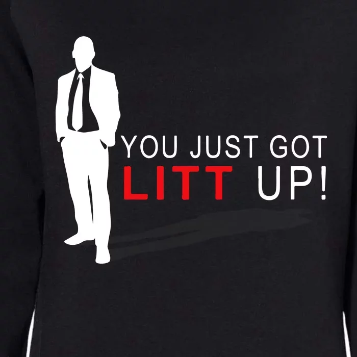 You Just Got Litt Up Litt Up Your Style With Litt Up Womens California Wash Sweatshirt