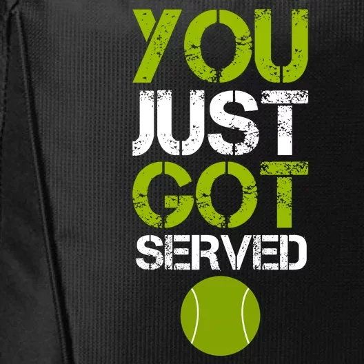 You Just Got Served Tennis Player City Backpack