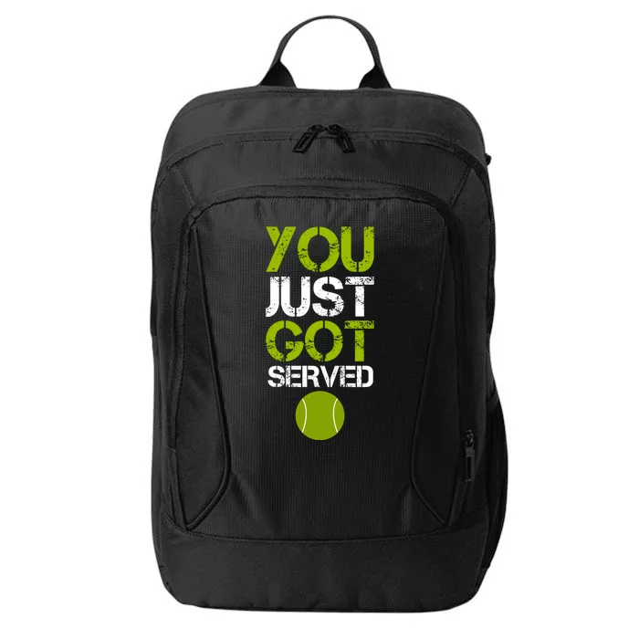 You Just Got Served Tennis Player City Backpack