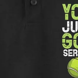 You Just Got Served Tennis Funny Tennis Gift Shirt Dry Zone Grid Performance Polo