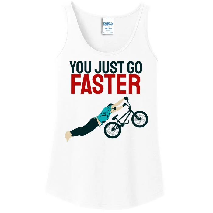 You Just Go Faster Ladies Essential Tank