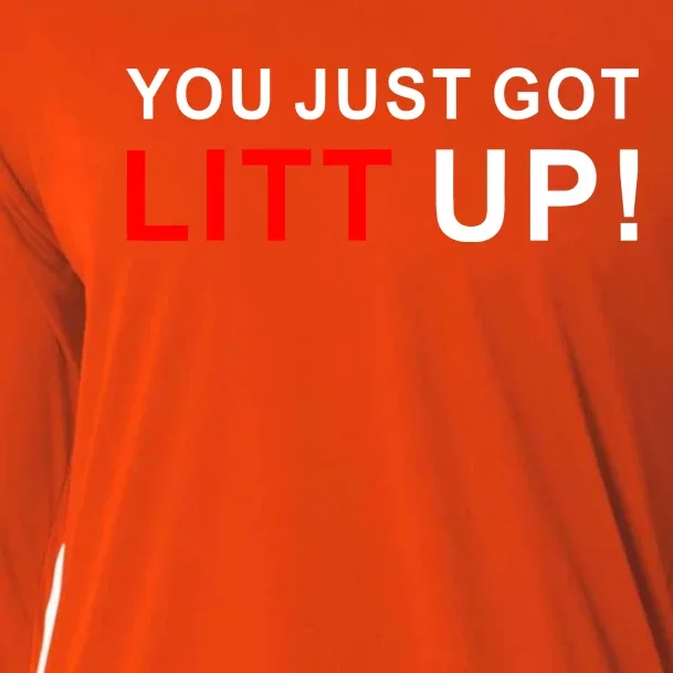 You Just Got Litt Up Cooling Performance Long Sleeve Crew