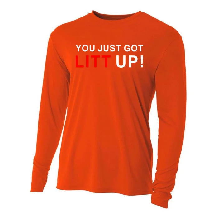 You Just Got Litt Up Cooling Performance Long Sleeve Crew