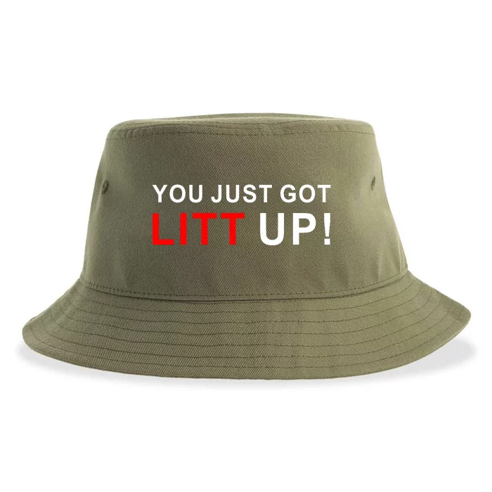 You Just Got Litt Up Sustainable Bucket Hat