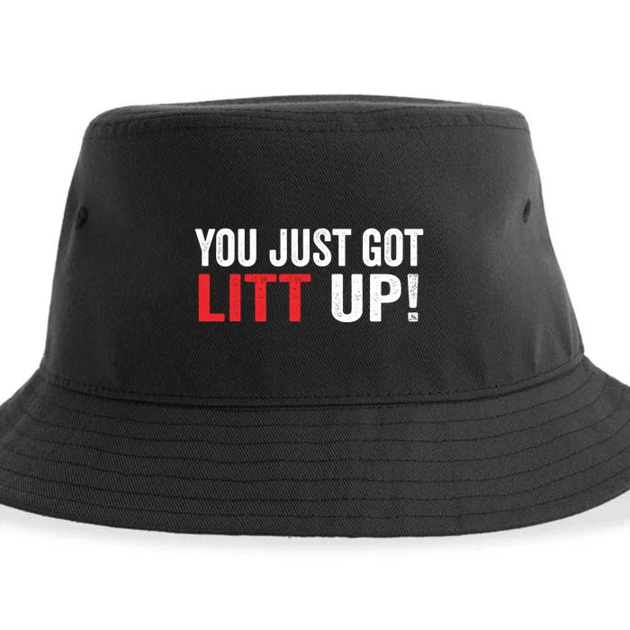 You Just Got Litt Up Sustainable Bucket Hat