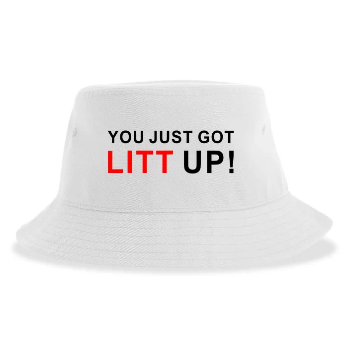 You Just Got Litt Up Sustainable Bucket Hat