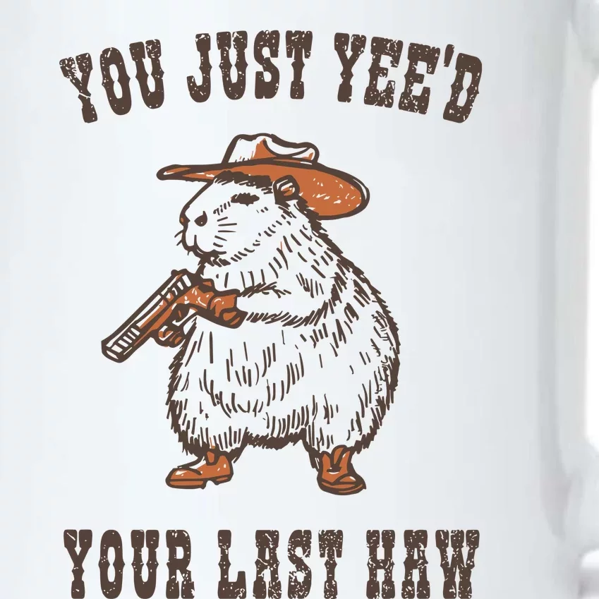 You Just YeeD Your Last Haw Black Color Changing Mug